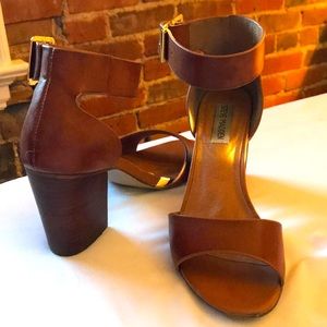 Steve Madden Brown Block Heels